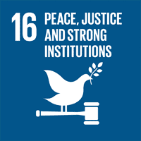  PEACE JUSTICE AND STRONG INSTITUTIONS