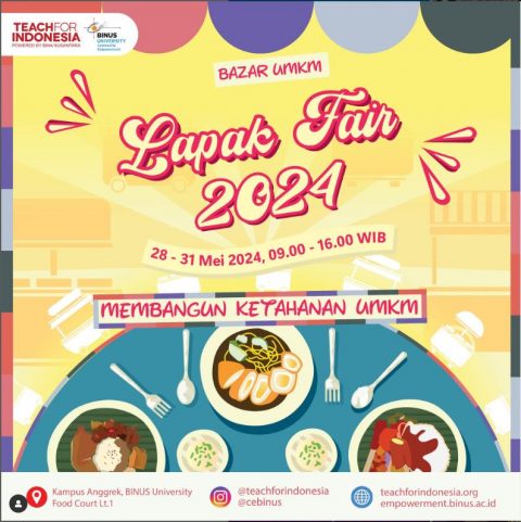 Lapak Fair 2024 “Membangun Ketahanan UMKM”