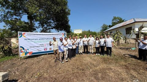 Menumbuhkan Ketahanan Pangan dari Desa, Peresmian Program Agroturisme BINUS Bajo