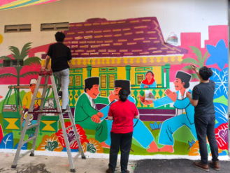 Menghidupkan Akar Budaya di Tengah Kota: Mural Betawi dan Harapan Baru Rawa Belong