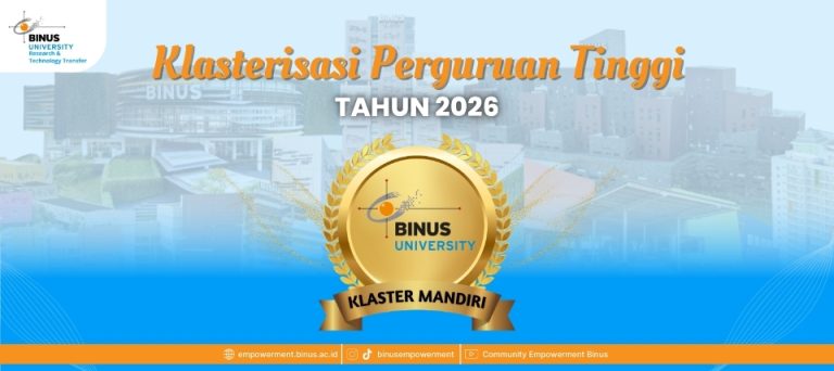 BINUS University Kembali Menjadi Klaster Pergruan Tinggi Mandiri Tahun 2026