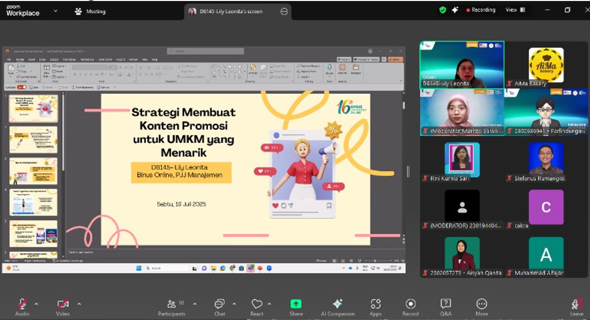 Menguatkan Fondasi UMKM melalui Transformasi Produksi dan Digitalisasi
