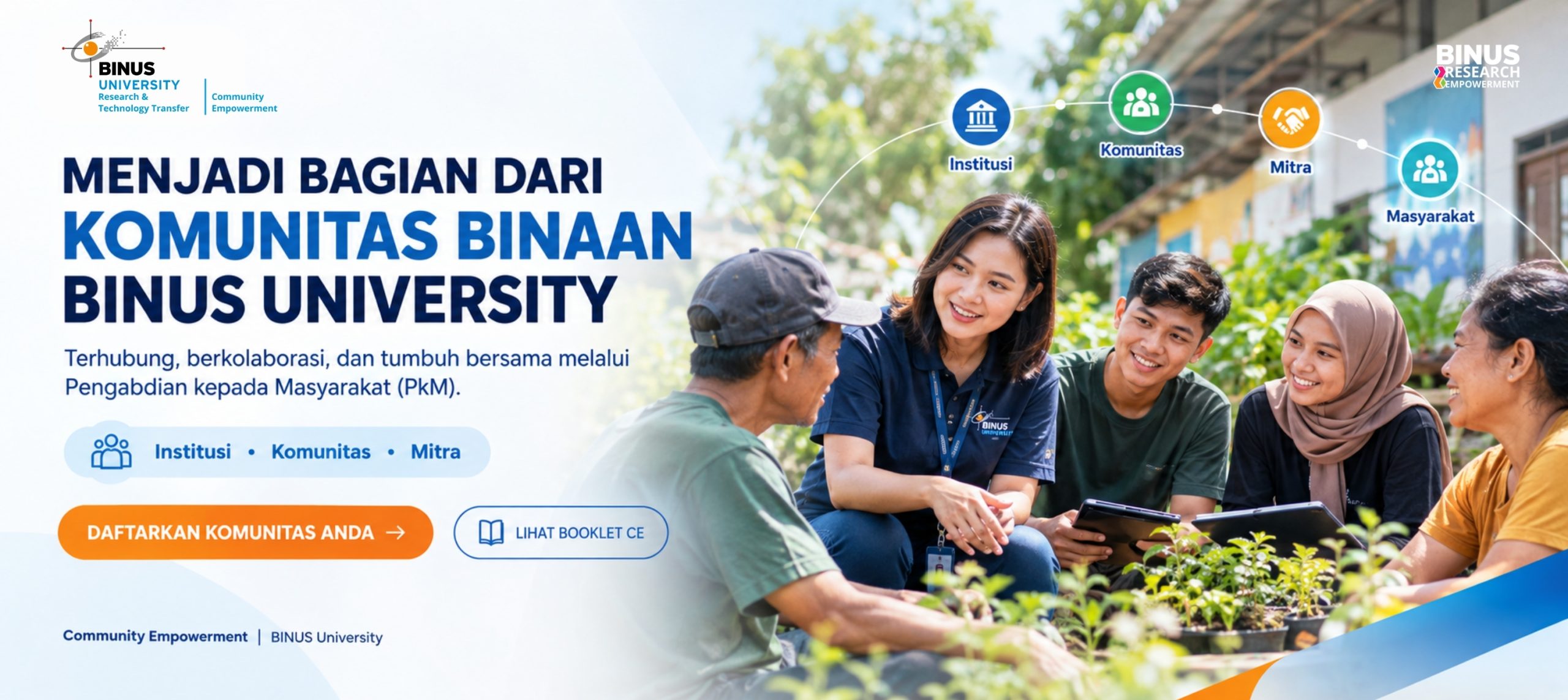 Buka Peluang Kolaborasi sebagai Komunitas Binaan BINUS University