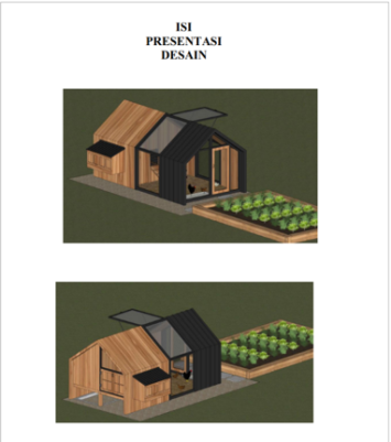 Rancangan kandang ayam circular economy di Pulau Sibandang