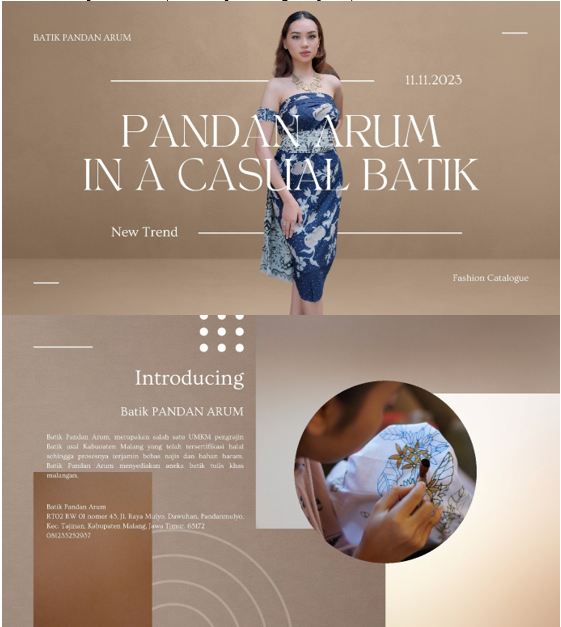 Membawa Batik Pandan Arum ke Pasar Digital melalui Fotografi Busana